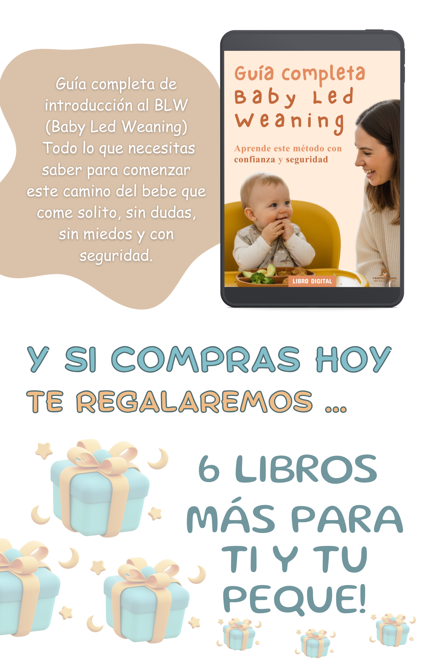Guia BLW y 6 libros de regalo